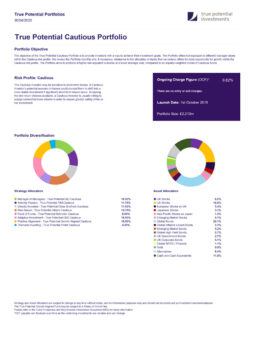 Cautious Portfolio Factsheet