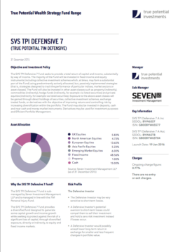 True Potential 7IM Defensive Factsheet