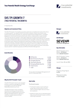True Potential 7IM Growth Factsheet