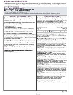 True Potential SEI Growth Key Investor Information