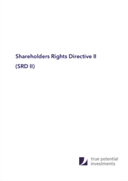 Shareholders Rights Directive II (SRD II)