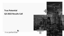 True Potential Q3 2022 Results Call Presentation