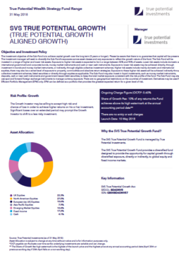 True Potential Growth-Aligned Growth Factsheet