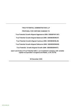 TPA – Growth-Aligned Circular – 29 December 2025