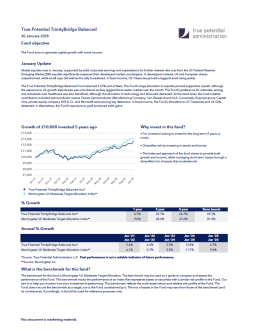 True Potential TrinityBridge Balanced Factsheet