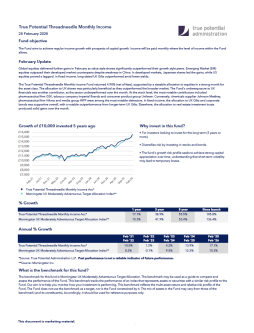 True Potential Threadneedle Monthly Income Factsheet