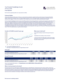 True Potential TrinityBridge Growth Factsheet