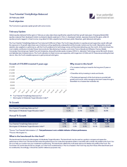 True Potential TrinityBridge Balanced Factsheet