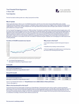 True Potential Pictet Aggressive Factsheet