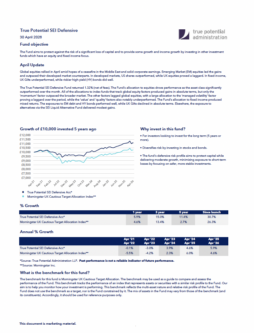 True Potential SEI Defensive Factsheet