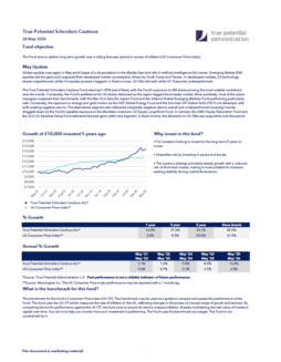 True Potential Schroders Cautious Factsheet