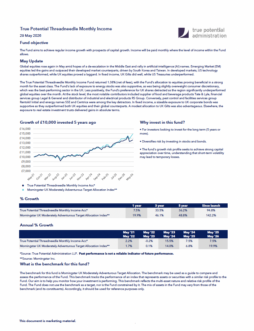True Potential Threadneedle Monthly Income Factsheet