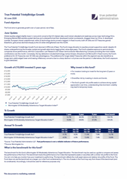 True Potential TrinityBridge Growth Factsheet