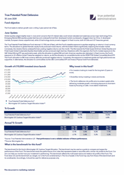 True Potential Pictet Defensive Factsheet