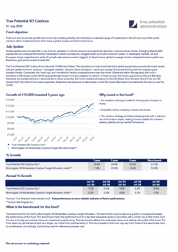 True Potential SEI Cautious Factsheet
