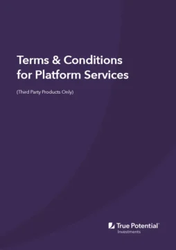 Terms & Conditions for Platform Services (Third Party Products only) – valid from 1st October 2026